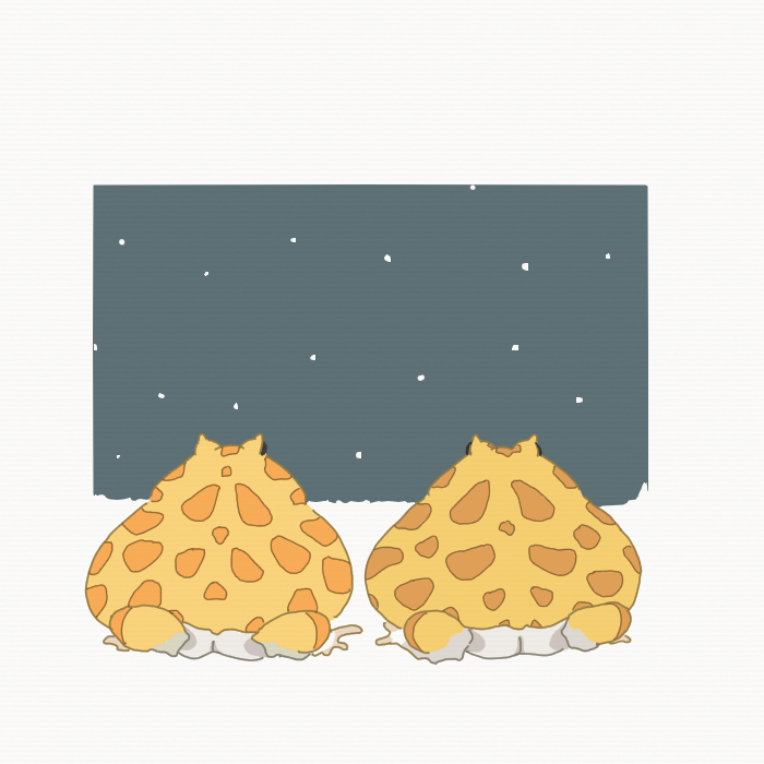 これが最後の雪かな