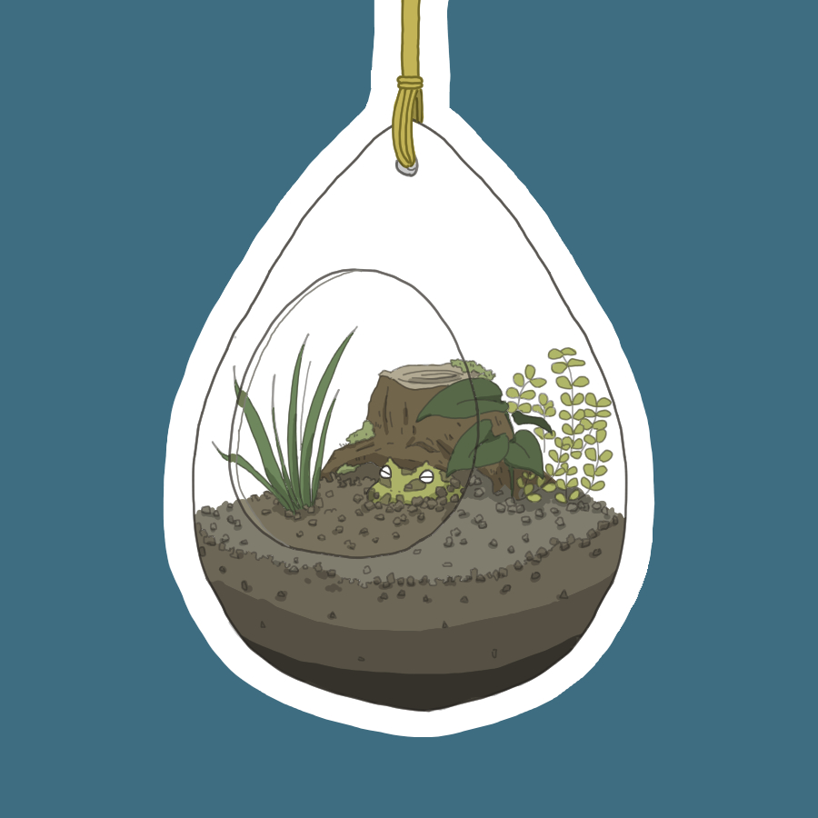 ティアドロップ型